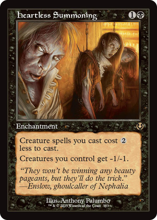 Heartless Summoning (Retro Frame) [INR - 383] - Cartes Sportives Rive Sud