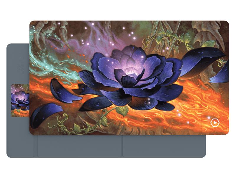 Heavy Play ETB Playmat Art Masters Series Chris Seaman Lotus (Pre - Order) - Cartes Sportives Rive Sud