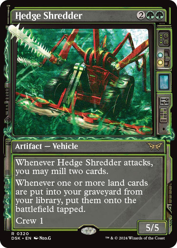 Hedge Shredder (Showcase) [DSK - 320] - Cartes Sportives Rive Sud
