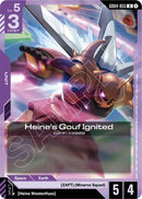 Heine's Gouf Ignited [GD04 - GD04-055] - Cartes Sportives Rive Sud