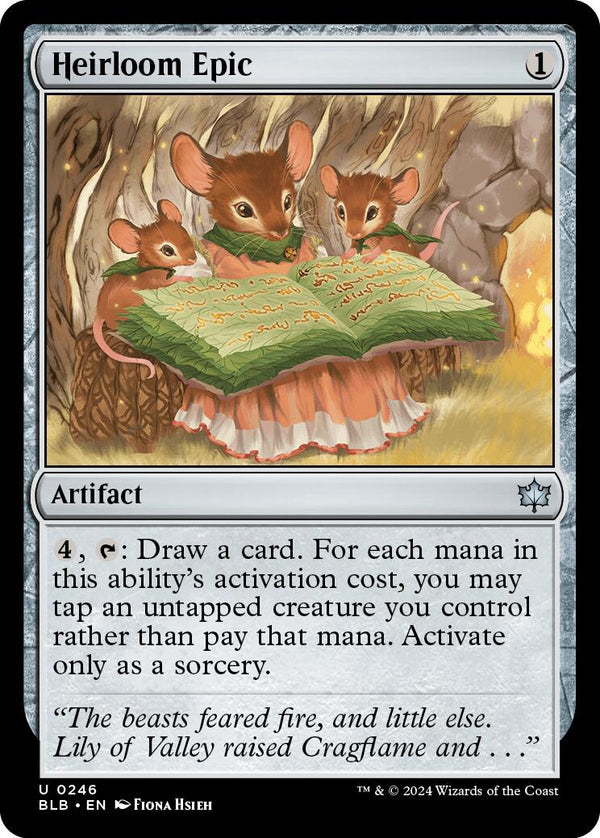Heirloom Epic [BLB - 246] - Cartes Sportives Rive Sud