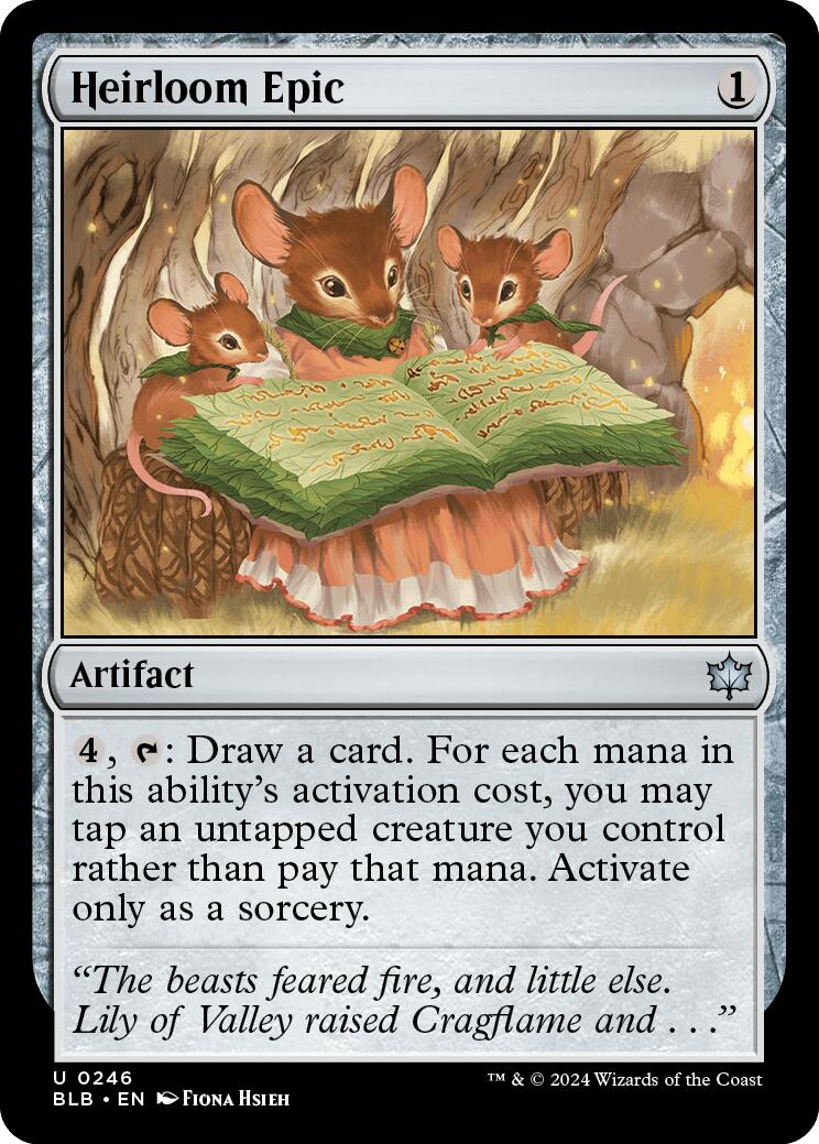 Heirloom Epic [BLB - 246] - Cartes Sportives Rive Sud