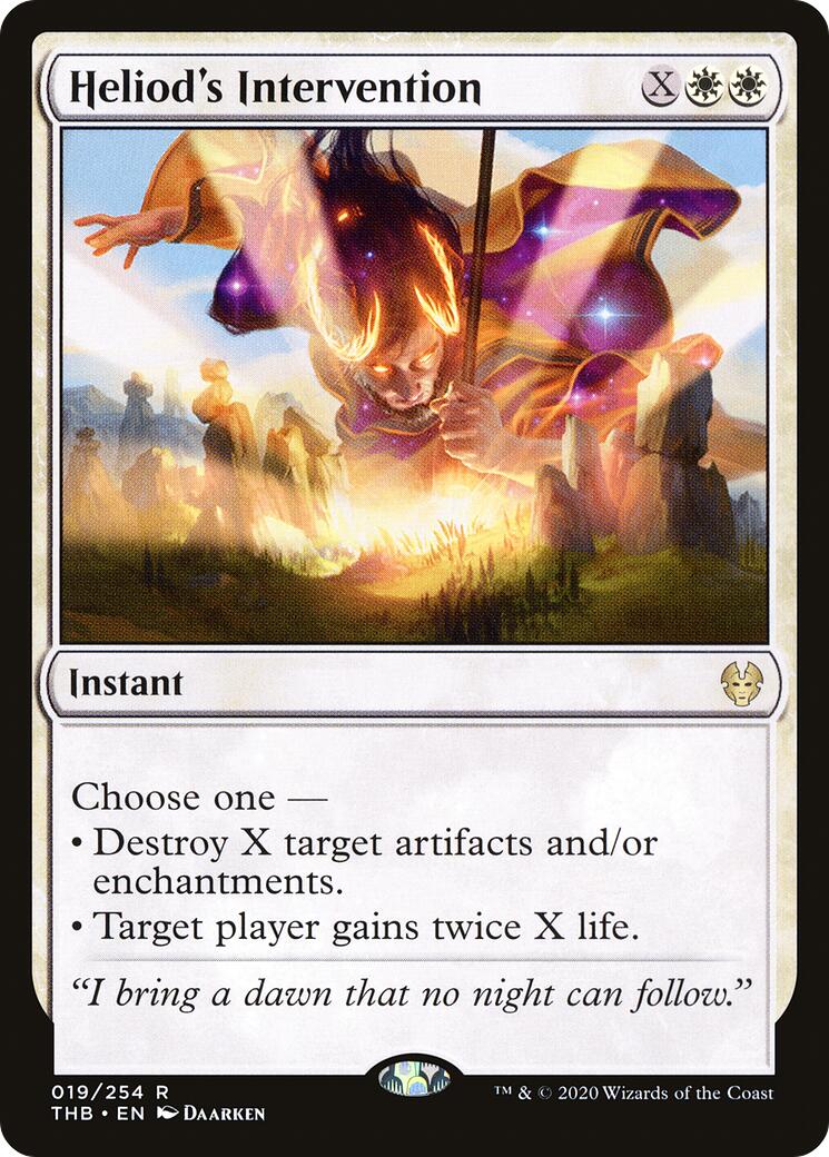 Heliod's Intervention [THB - 19] - Cartes Sportives Rive Sud