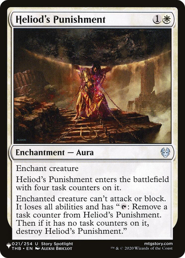 Heliod's Punishment [LIST - 021/254] - Cartes Sportives Rive Sud