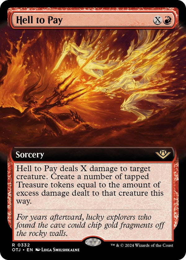 Hell to Pay (Extended Art) [OTJ - 332] - Cartes Sportives Rive Sud