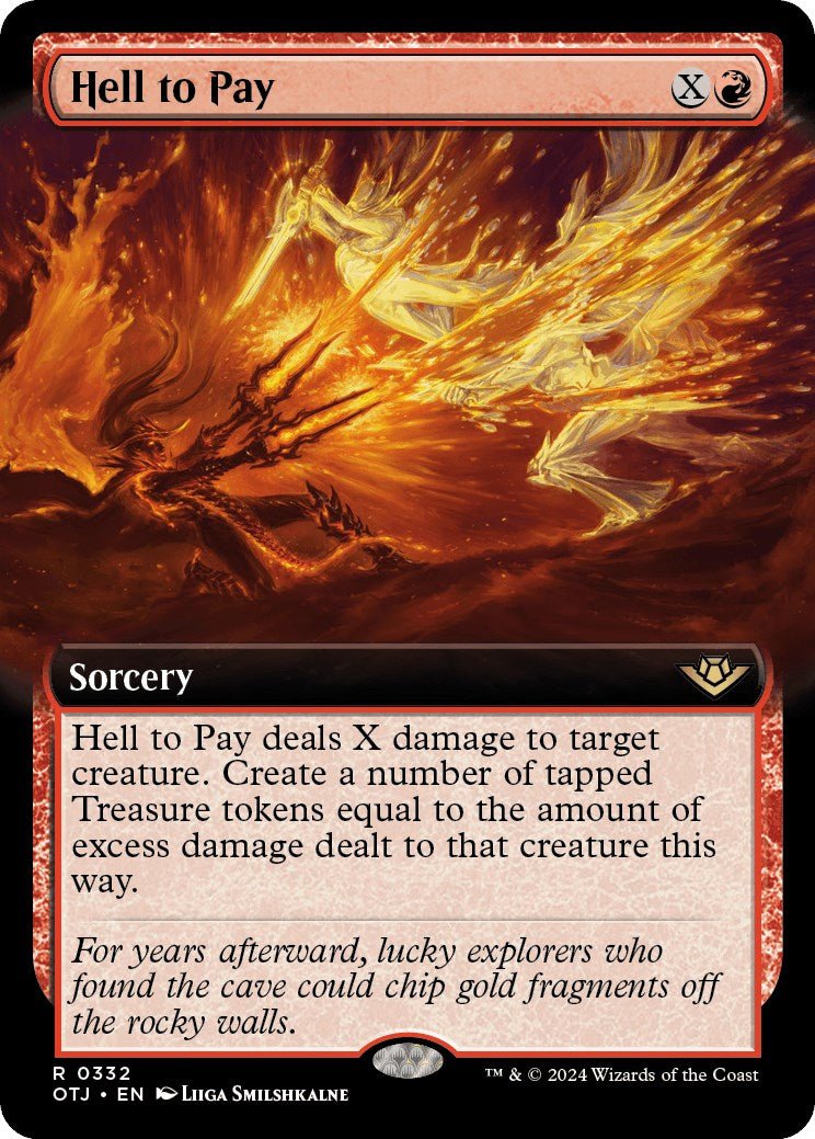 Hell to Pay (Extended Art) [OTJ - 332] - Cartes Sportives Rive Sud