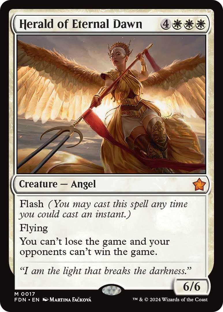 Herald of Eternal Dawn [FDN - 17] - Cartes Sportives Rive Sud