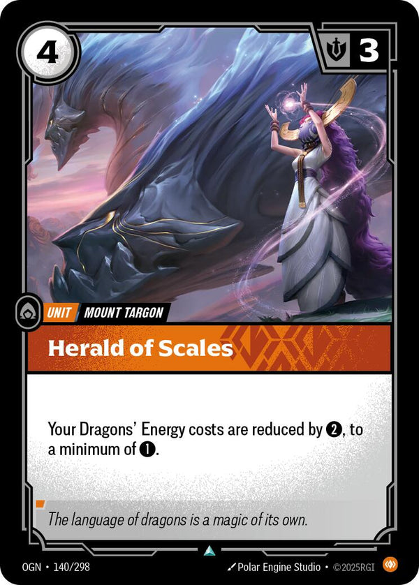 Herald of Scales [OGN - 140/298] - Cartes Sportives Rive Sud