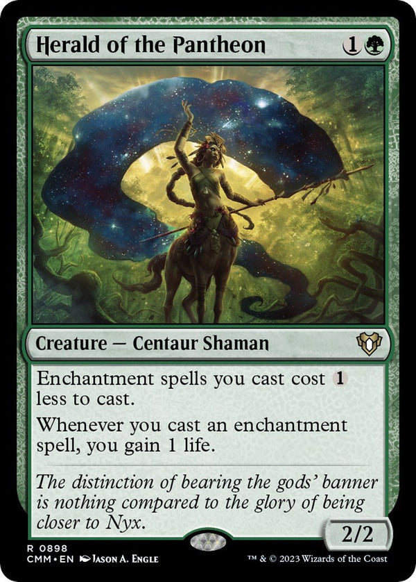 Herald of the Pantheon [CMM - 898] - Cartes Sportives Rive Sud
