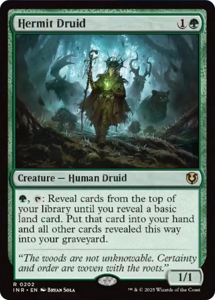 Hermit Druid [INR - 202] - Cartes Sportives Rive Sud