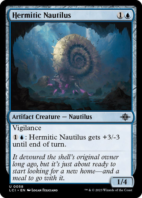Hermitic Nautilus [LCI - 58] - Cartes Sportives Rive Sud
