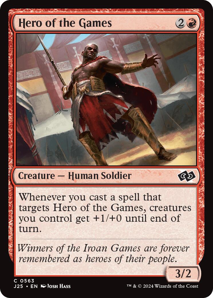 Hero of the Games [J25 - 563] - Cartes Sportives Rive Sud