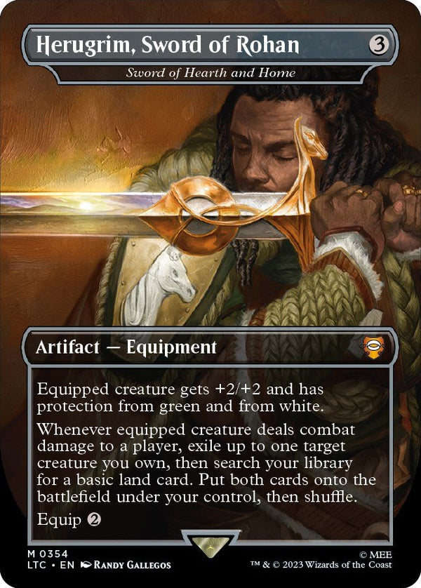 Herugrim, Sword of Rohan - Sword of Hearth and Home [LTC - 354] - Cartes Sportives Rive Sud