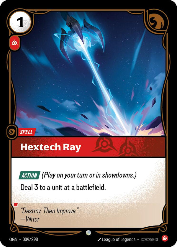 Hextech Ray [OGN - 009/298] - Cartes Sportives Rive Sud