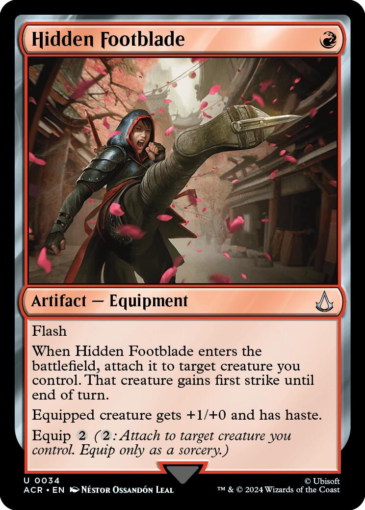 Hidden Footblade [ACR - 34] - Cartes Sportives Rive Sud