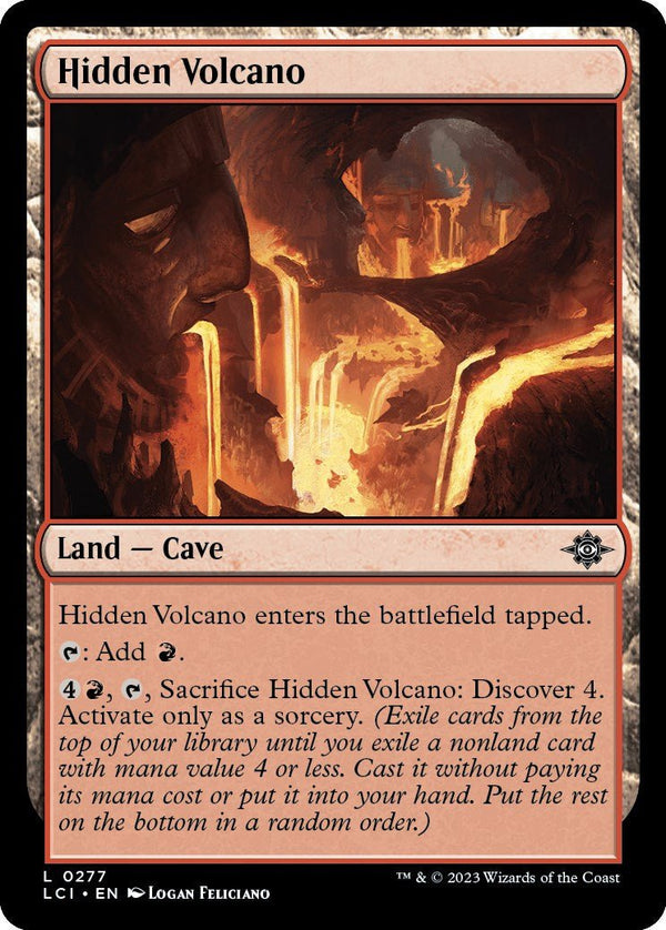 Hidden Volcano [LCI - 277] - Cartes Sportives Rive Sud