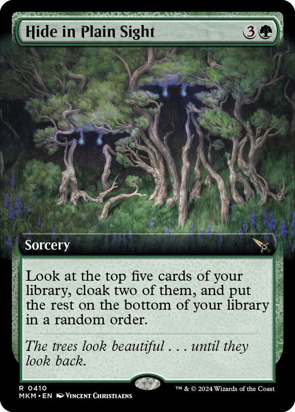 Hide in Plain Sight (Extended Art) [MKM - 410] - Cartes Sportives Rive Sud