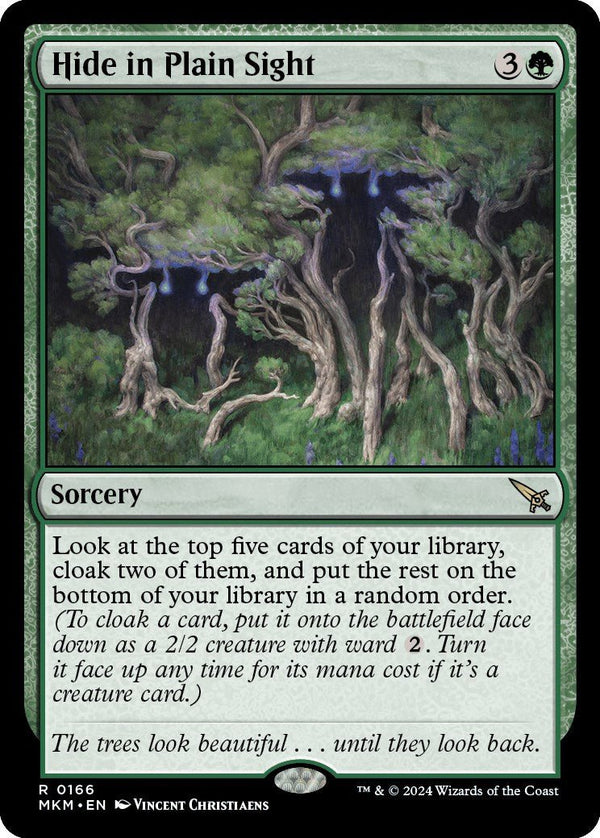 Hide in Plain Sight [MKM - 166] - Cartes Sportives Rive Sud