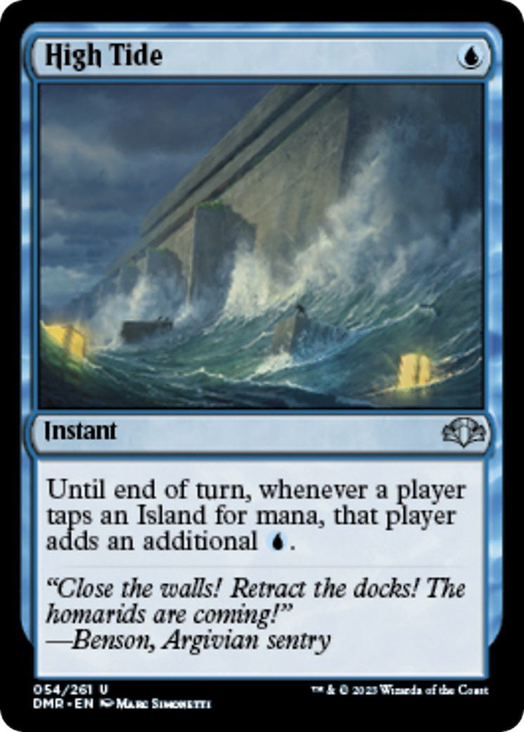 High Tide [DMR - 54] - Cartes Sportives Rive Sud