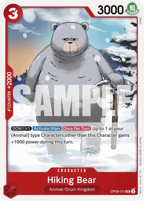 Hiking Bear [OP08 - OP08 - 010] - Cartes Sportives Rive Sud