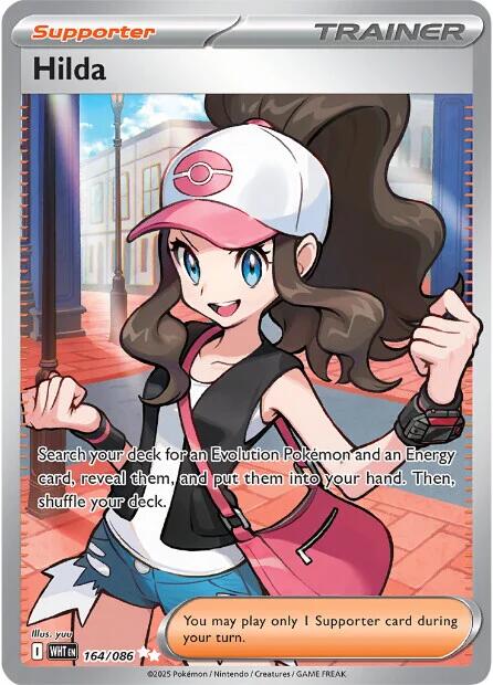 Hilda - 164/086 [WHT - 164/086] - Cartes Sportives Rive Sud