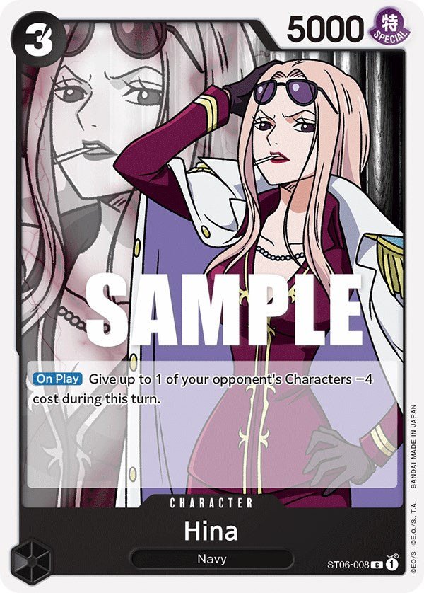 Hina [ST - 06 - 008] - Cartes Sportives Rive Sud