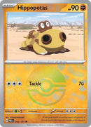 Hippopotas (Poke Ball Pattern) [PRE - 052/131] - Cartes Sportives Rive Sud