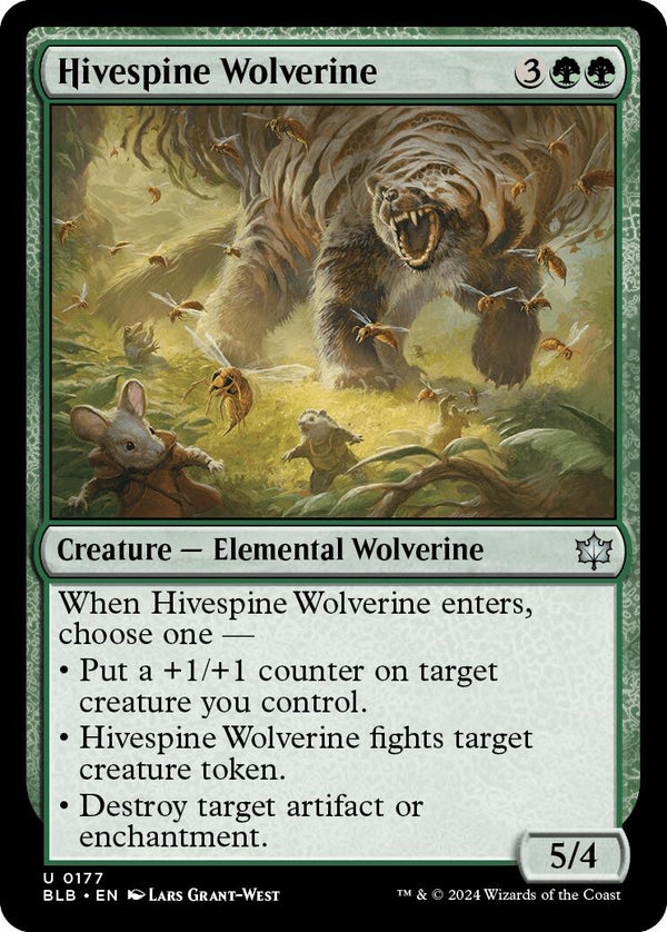 Hivespine Wolverine [BLB - 177] - Cartes Sportives Rive Sud
