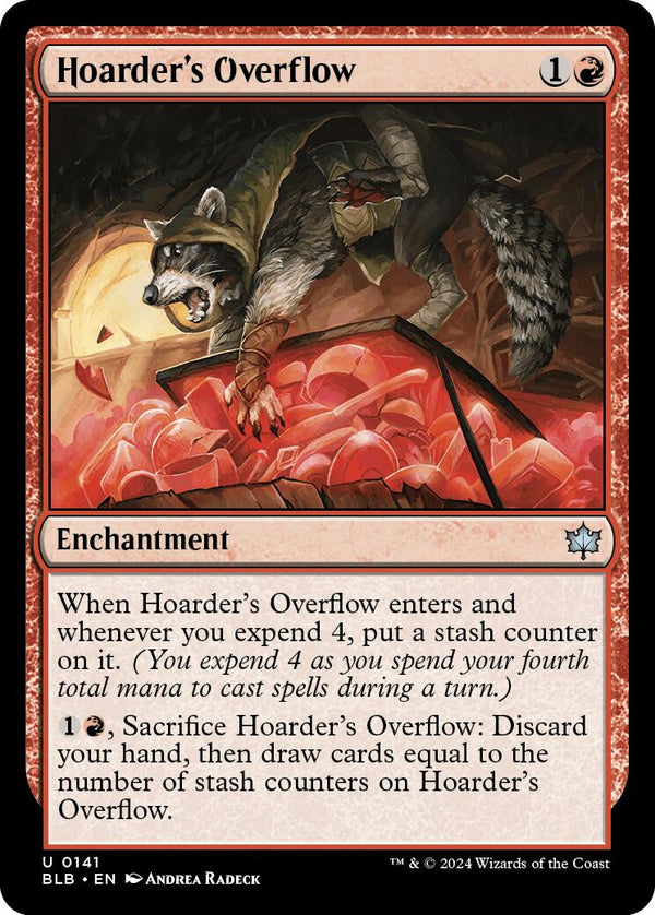 Hoarder's Overflow [BLB - 141] - Cartes Sportives Rive Sud