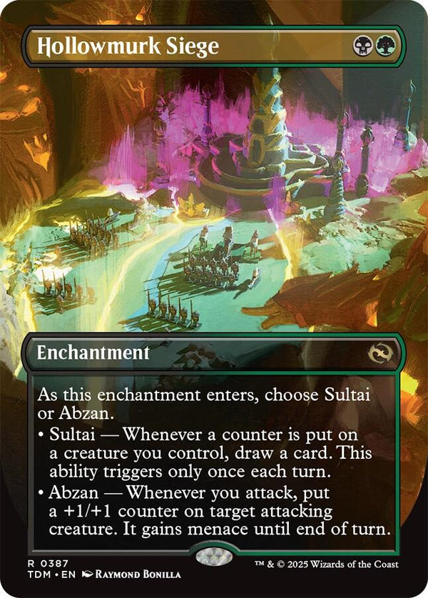 Hollowmurk Siege (Borderless) [TDM - 387] - Cartes Sportives Rive Sud