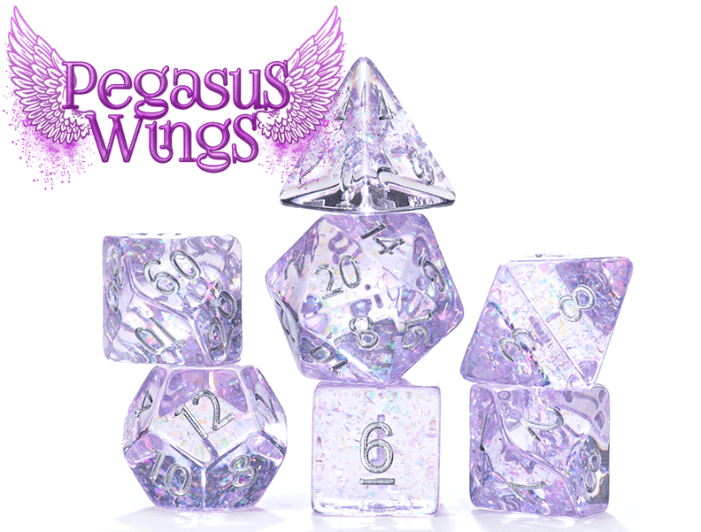 Holographic Dice - Pegasus Wings - Cartes Sportives Rive Sud