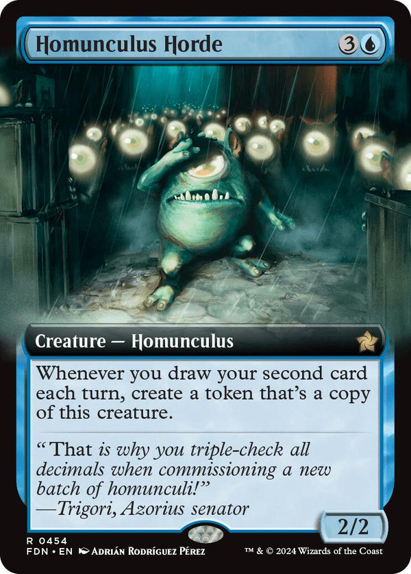 Homunculus Horde (Extended Art) [FDN - 454] - Cartes Sportives Rive Sud