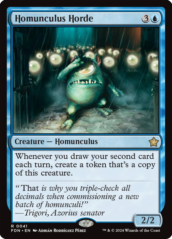 Homunculus Horde [FDN - 41] - Cartes Sportives Rive Sud