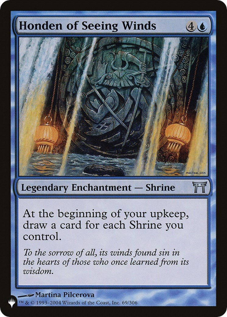 Honden of Seeing Winds [LIST - 69/306] - Cartes Sportives Rive Sud