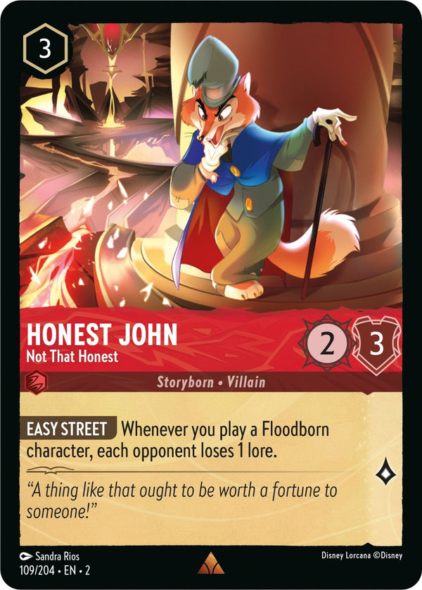Honest John - Not That Honest [2 - 109/204] - Cartes Sportives Rive Sud