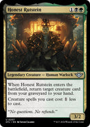 Honest Rutstein [OTJ - 207] - Cartes Sportives Rive Sud