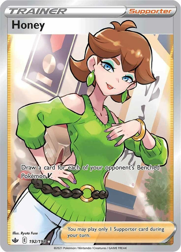 Honey (Full Art) [SWSH06 - 192/198] - Cartes Sportives Rive Sud