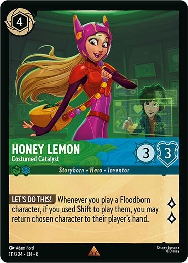 Honey Lemon - Costumed Catalyst [8 - 111/204] - Cartes Sportives Rive Sud