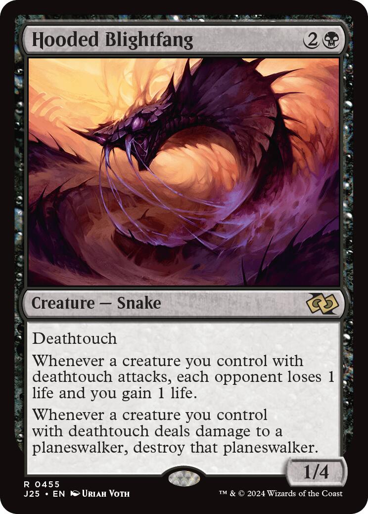 Hooded Blightfang [J25 - 455] - Cartes Sportives Rive Sud