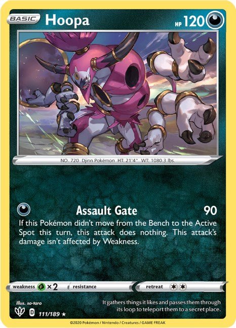 Hoopa [SWSH03 - 111/189] - Cartes Sportives Rive Sud