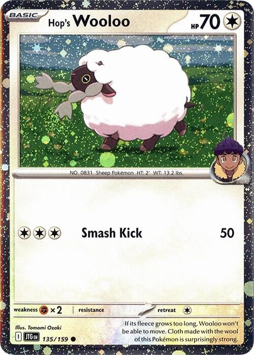 Hop's Wooloo - 135/159 (Cosmos Holo) [MCAP - 135/159] - Cartes Sportives Rive Sud
