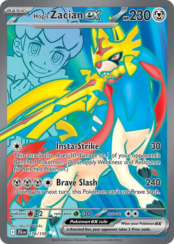 Hop's Zacian ex - 176/159 [JTG - 176/159] - Cartes Sportives Rive Sud