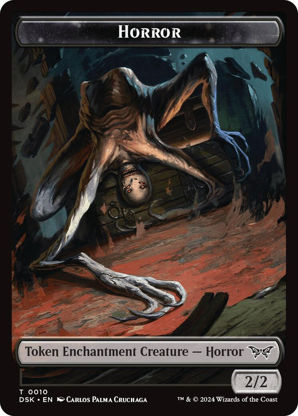 Horror // Glimmer Double - Sided Token [DSK - 10 // 4] - Cartes Sportives Rive Sud