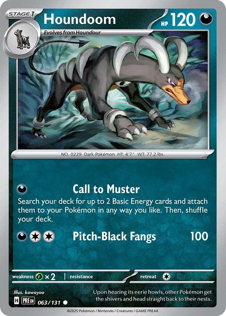 Houndoom [PRE - 063/131] - Cartes Sportives Rive Sud