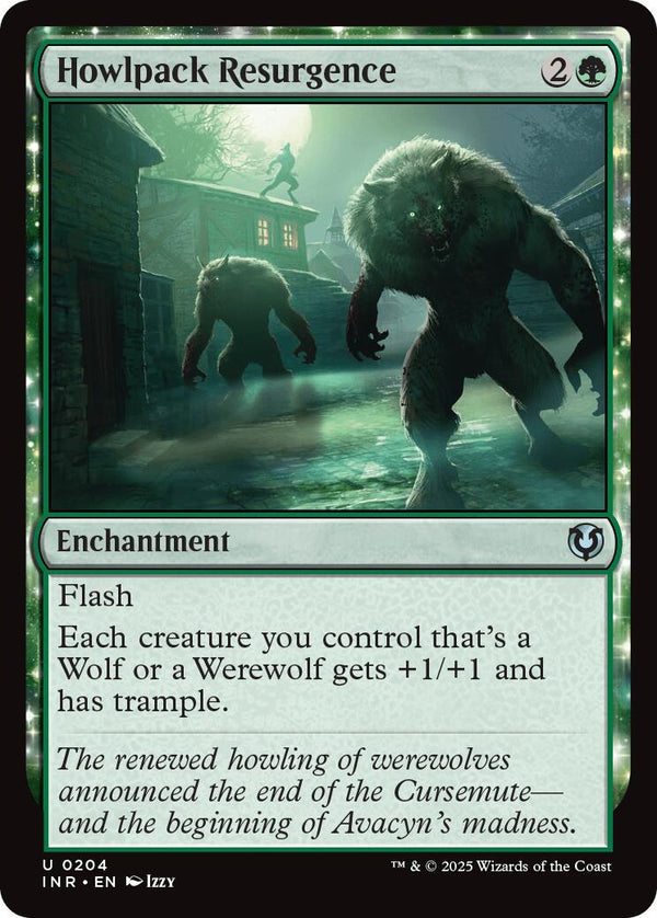 Howlpack Resurgence [INR - 204] - Cartes Sportives Rive Sud