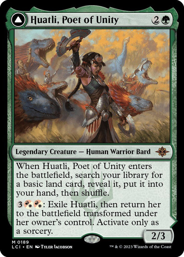 Huatli, Poet of Unity [LCI - 189] - Cartes Sportives Rive Sud