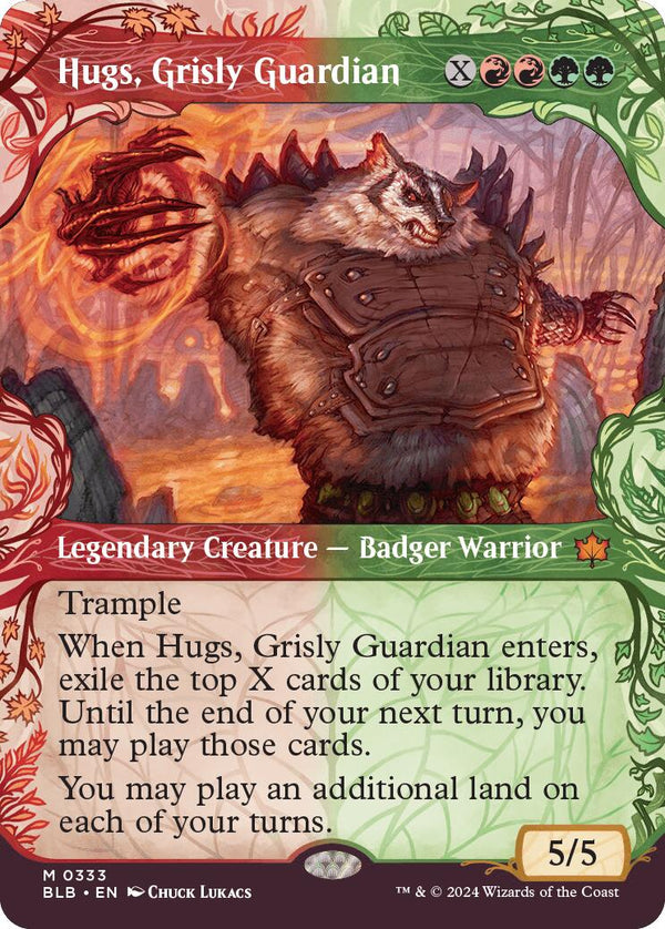 Hugs, Grisly Guardian (Showcase) [BLB - 333] - Cartes Sportives Rive Sud