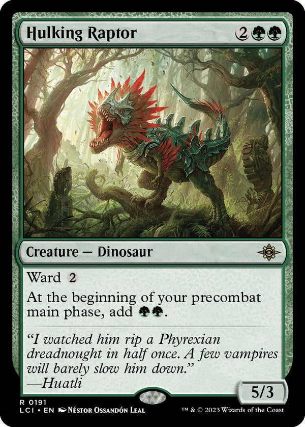 Hulking Raptor [LCI - 191] - Cartes Sportives Rive Sud