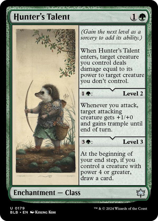 Hunter's Talent [BLB - 179] - Cartes Sportives Rive Sud