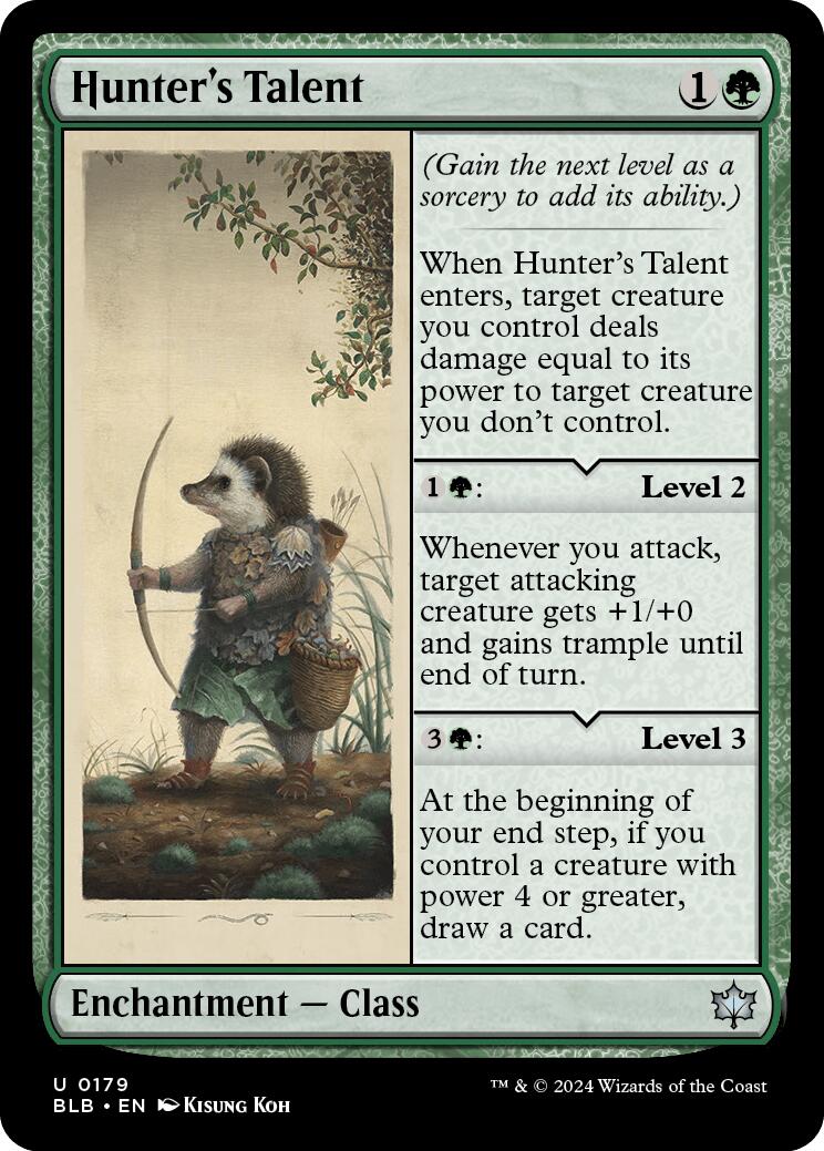 Hunter's Talent [BLB - 179] - Cartes Sportives Rive Sud
